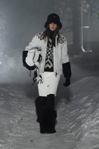 Moncler fall 2024 ready-to-wear collection at New York Fashion Week.