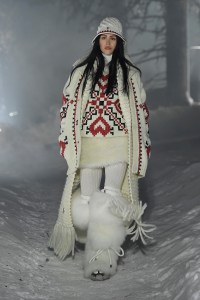 Amelia Gray HamlinMoncler fall 2024 ready-to-wear collection at New York Fashion Week.