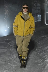 Moncler fall 2024 ready-to-wear collection at New York Fashion Week.