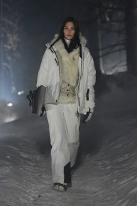 Moncler fall 2024 ready-to-wear collection at New York Fashion Week.