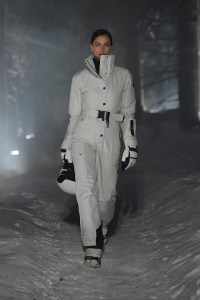 Irina ShaykMoncler fall 2024 ready-to-wear collection at New York Fashion Week.