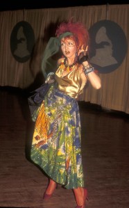 Cyndi Lauper at the 1984 Grammys Awards