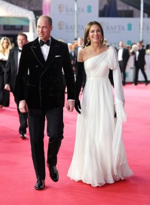 Britain's Prince William, Prince of Wales and Britain's Catherine, Princess of Wales, 2023, bafta awards best dressed of all time on red carpet
