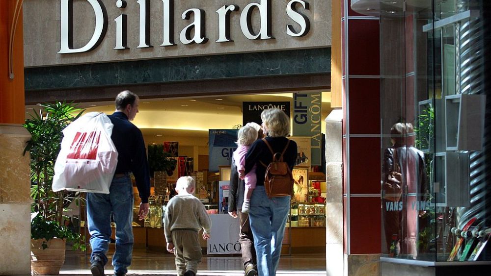 Dillard's in Denver, photographed in 2024.