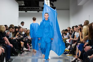 LONDON, ENGLAND - JUNE 17:  Models walk the runway at the Craig Green show during the London Collections: Men SS15 on June 17, 2014 in London, England.  (Photo by Tristan Fewings/Getty Images)