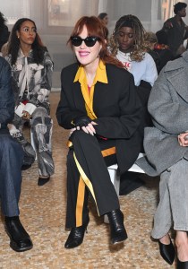 Molly Ringwald at the Helmut Lang Fall 2024 ready-to-wear show