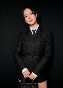 Jisoo at the Dior Fall 2024 ready-to-wear show