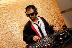 Cesar Azar at the grand opening of 424's Melrose Place.