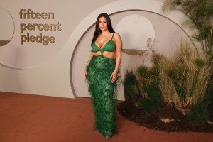 Ashley Graham at the 2024 Fifteen Percent Pledge Benefit Gala held at Paramount Studios on February 3, 2024 in Los Angeles, California.