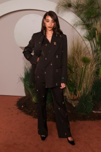 Reign Judge at the 2024 Fifteen Percent Pledge Benefit Gala held at Paramount Studios on February 3, 2024 in Los Angeles, California.