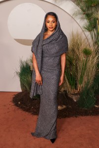 Geffri Maya at the 2024 Fifteen Percent Pledge Benefit Gala held at Paramount Studios on February 3, 2024 in Los Angeles, California.