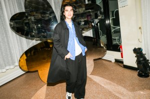 Blake Abbie at the Mejuri X Ganni Collaboration Party
