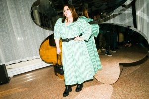 Beanie Feldstein at the Mejuri X Ganni Collaboration Party