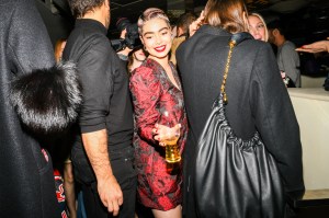 Auli’i Cravalho at the Mejuri X Ganni Collaboration Party