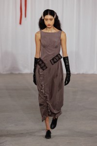 Meruert Tolegen fall 2024 ready-to-wear collection at New York Fashion Week