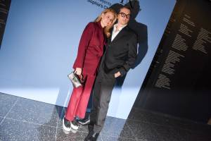 Aimee Mullins and Rupert Friend
