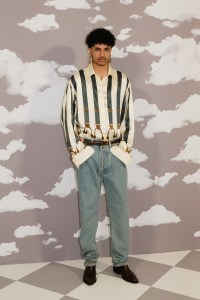 Backstage at Moschino Fall 2024 Ready-to-Wear Collection at Milan Fashion Week