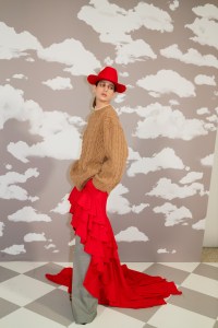 Backstage at Moschino Fall 2024 Ready-to-Wear Collection at Milan Fashion Week