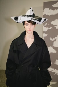 Backstage at Moschino Fall 2024 Ready-to-Wear