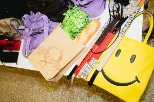 Backstage at Moschino Fall 2024 Ready-to-Wear Collection at Milan Fashion Week