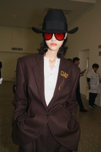 Backstage at Moschino Fall 2024 Ready-to-Wear Collection at Milan Fashion Week