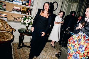 Rosie Assoulin at the Adam Lippes 10th Anniversary Dinner held at Majorelle on February 6, 2024 in New York, New York.