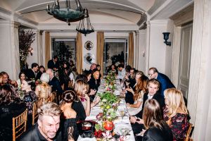 The scene at the Adam Lippes 10th Anniversary Dinner held at Majorelle on February 6, 2024 in New York, New York.