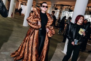 Bella Thorne at Area Spring 2024 ready-to-wear show