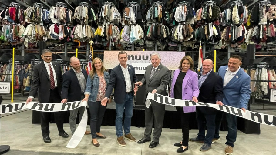 Urban Outfitters, Inc., along with state, regional and local leaders, commenced operations at its new 600,000-square-foot fulfillment center for Nuuly in Raymore, Missouri.