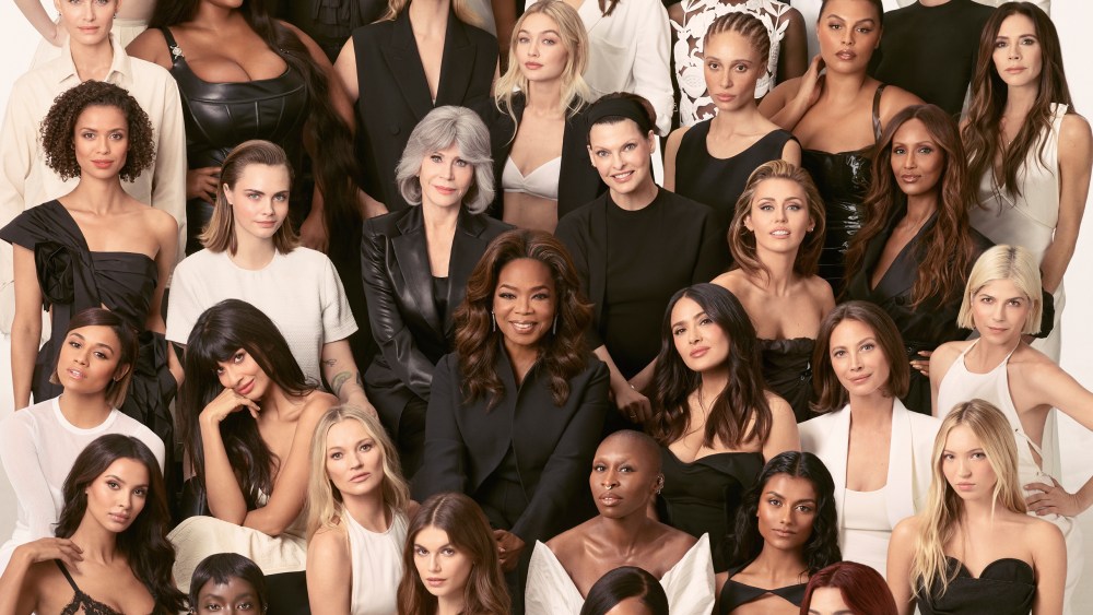 Edward Enninful’s last British Vogue cover starring 40 women who have graced the magazine's cover during his tenure.