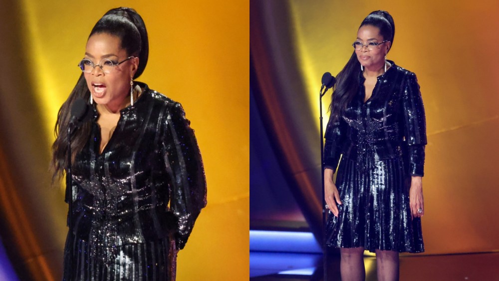 Oprah Winfrey dress, Valentino, Grammys, Tina Turner, vintage, celebrity style