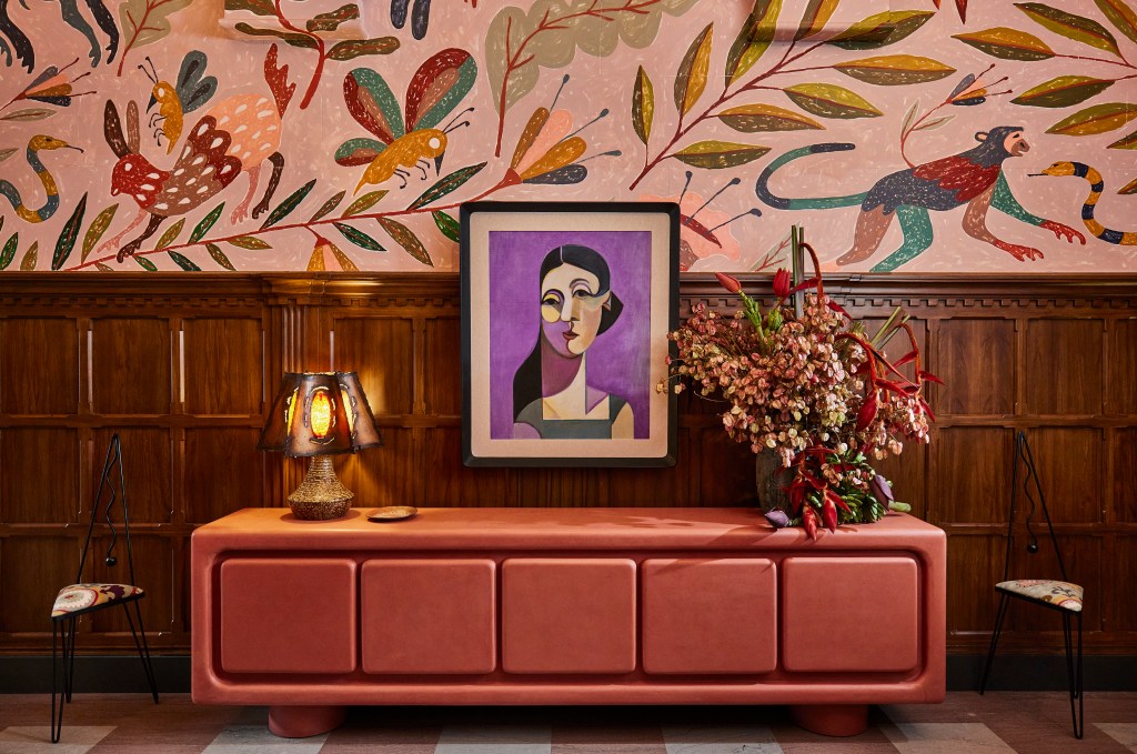 Abel Macias Uses Folkloric Images to Decorate Stores, Hotels andย Restaurants