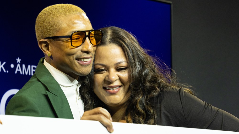 Pharrell Williams check from Black Ambition