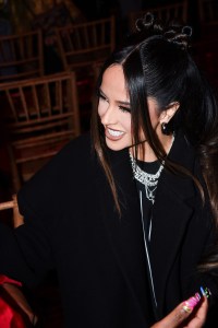 Becky G at the Willy Chavarria Fall 2024 ready-to-wear show