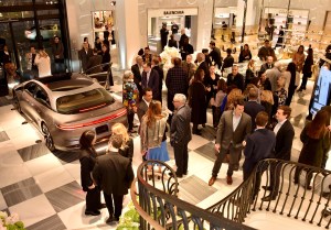 The scene at the Saks Fifth Avenue Beverly Hills Grand Opening Party
