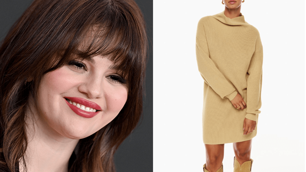Selena Gomez, Aritzia Montpellier Dress on sale