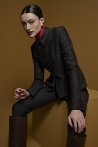 St. John fall 2024 ready-to-wear collection at New York Fashion Week.