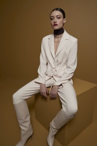 St. John fall 2024 ready-to-wear collection at New York Fashion Week.