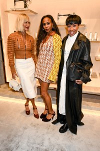 Nicole Ari Parker, Stacy Henderson and Karen Blanchard