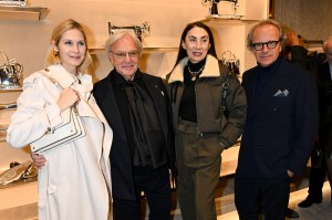 Kelly Rutherford, Diego Della Valle, Anh Duong and Andrea Della Valle