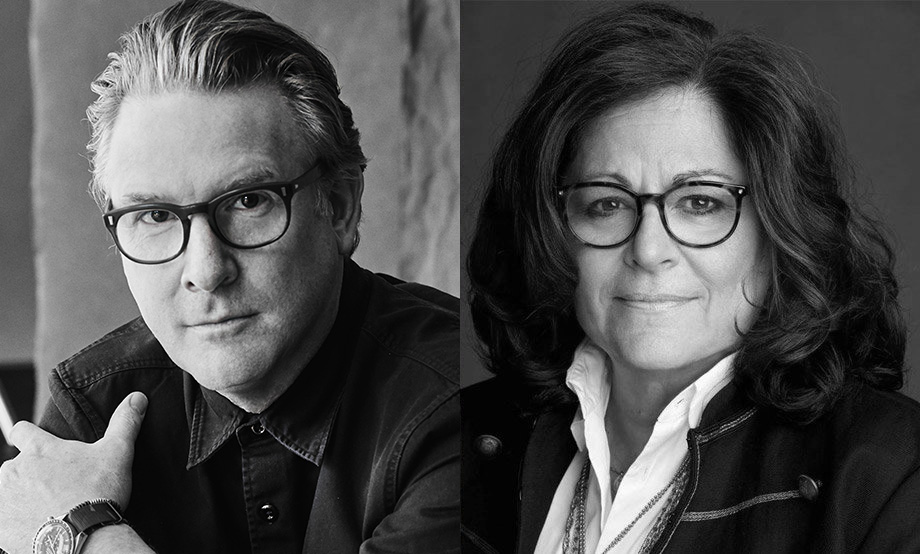 Todd Snyder and Fern Mallis