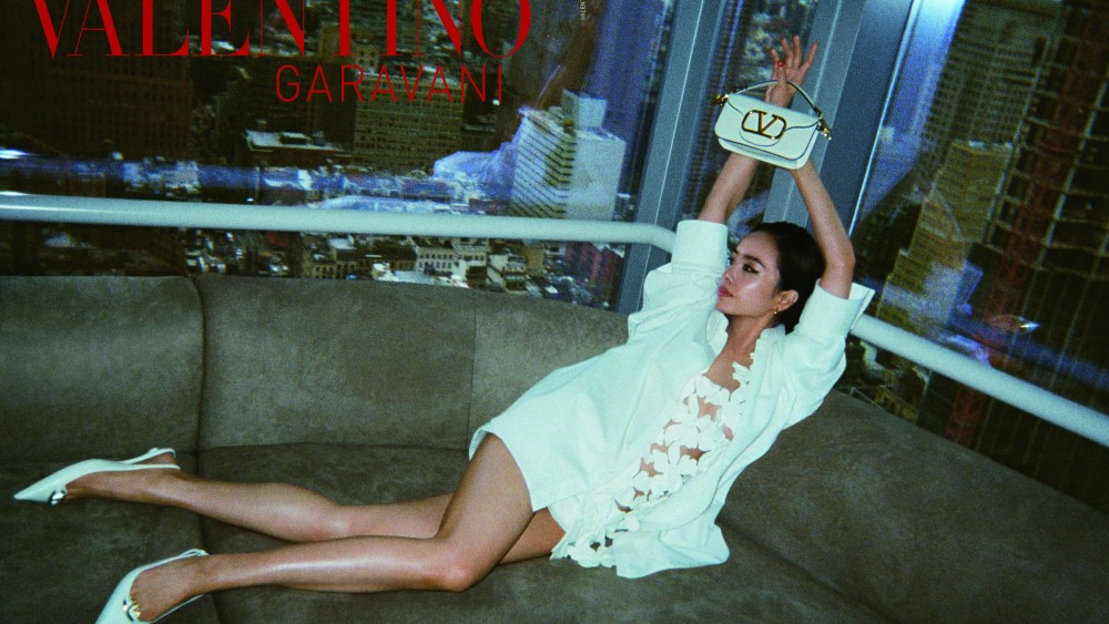 Jolin Tsai in the Valentino spring 2024 campaign