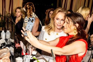 Kathy Hilton and guest