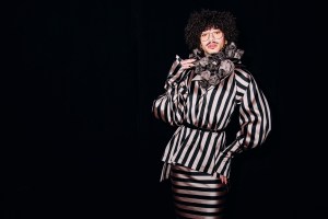 Backstage at the Wiederhoeft fall 2024 ready-to-wear show at New York Fashion Week.