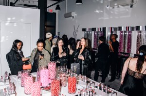 The scene at YSL's Celebration of Candy Glaze