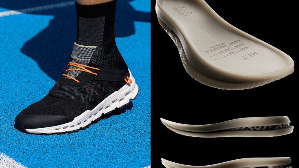 Sneaker designed by Yoosung Kim for people with cerebral palsy.