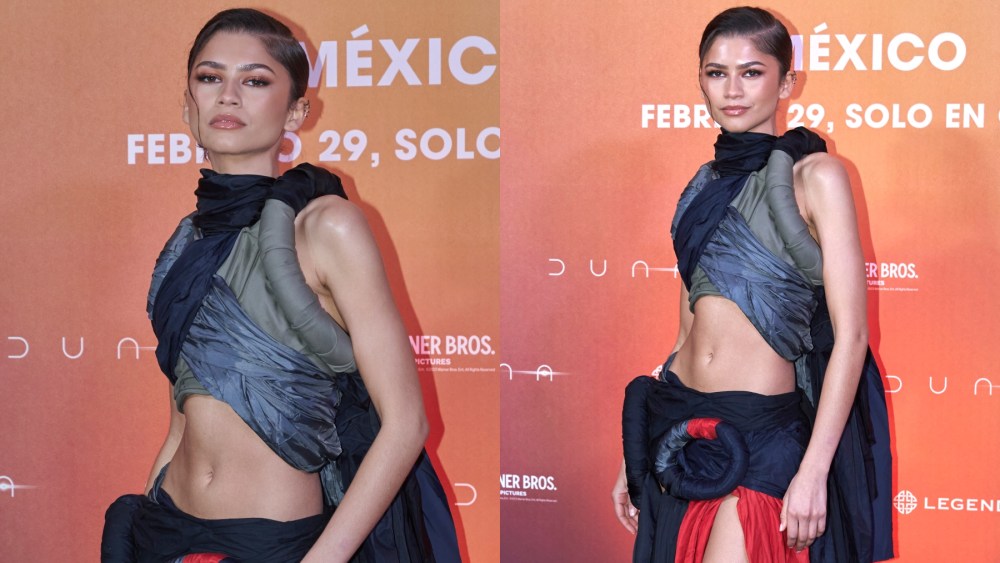 Zendaya red carpet, Dune part 2, celebrity style, red carpet, mexico city