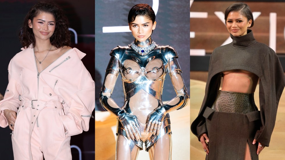 Zendaya in South Korea, London and Mexico as part of the "Dune: Part Two" press tour.