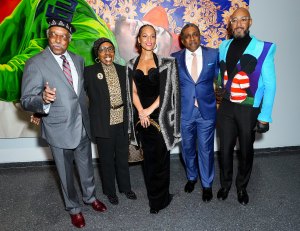 Jamal Shamsid-Deen, Venice Shamsid-Deen, Alicia Keys, Eric Shamsid-Deen and Swizz Beatz
