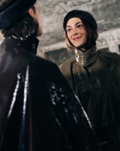 Backstage at Chloé Fall 2024 Ready-to-Wear Collection at Paris Fashion Week